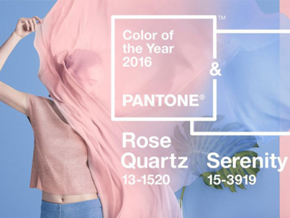 Rose Quartz & Serenity: as cores de 2016